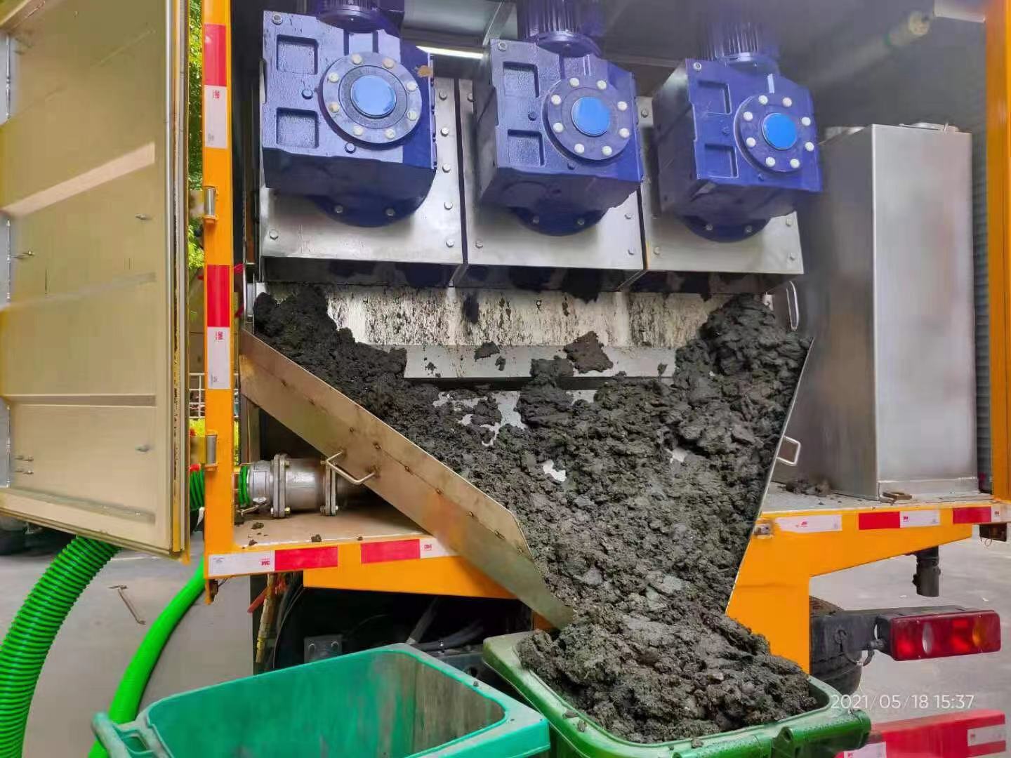 南皮化粪池清掏城市维护站-泥浆净化干湿分离处理